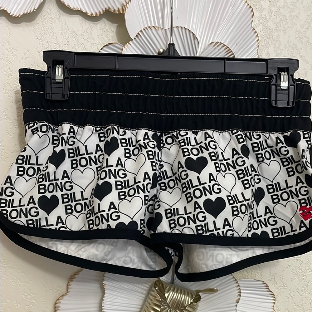 Billabong Black and White Shorts